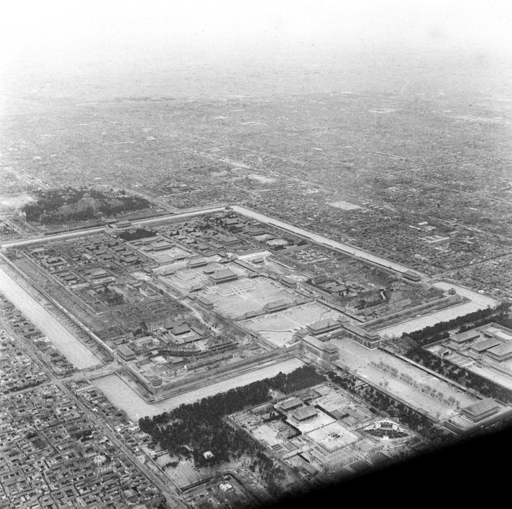 1952年/俯瞰故宫/摄影:齐观山