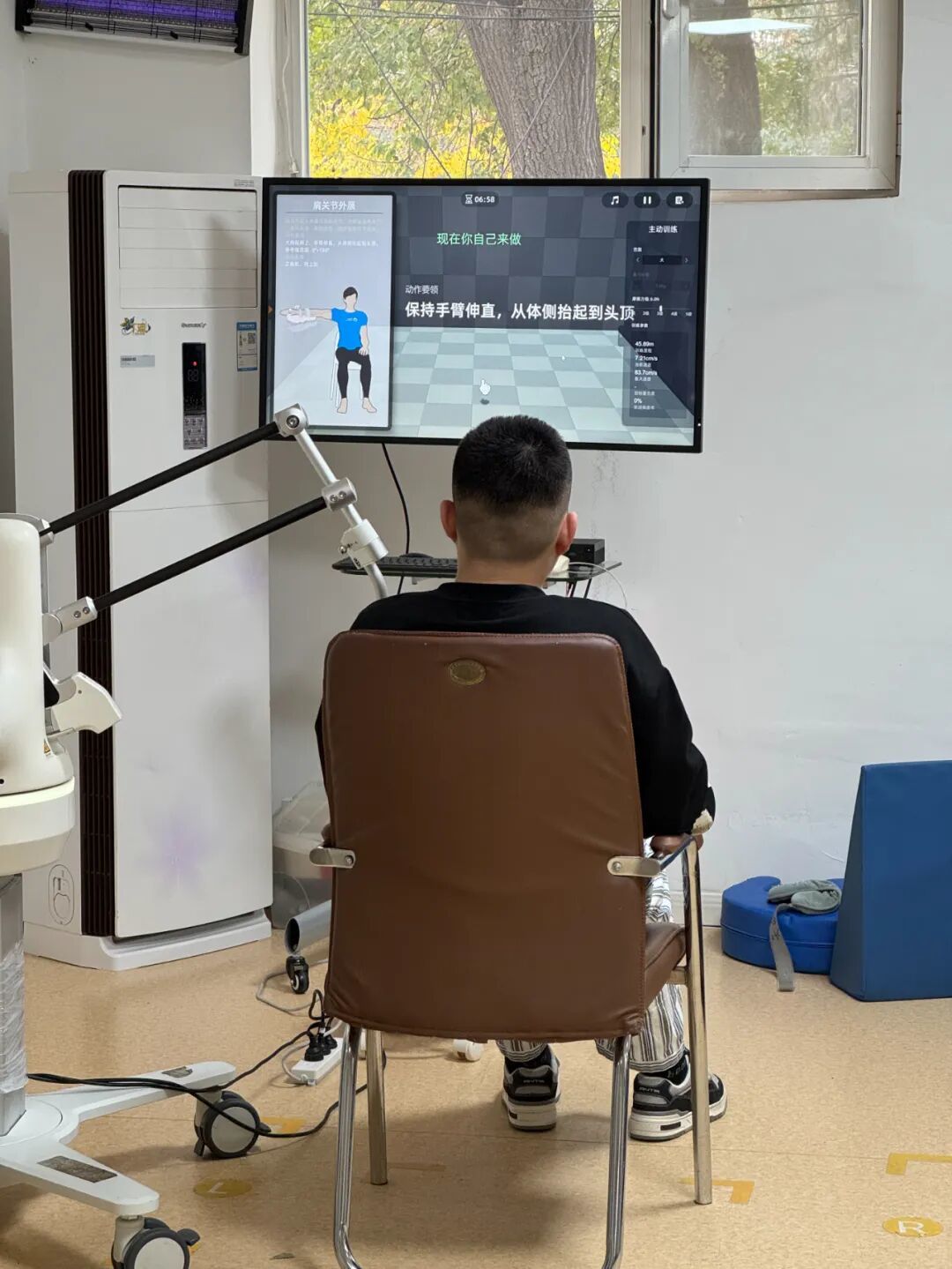 天壇小湯山康復(fù)中心 記者楊瑞攝