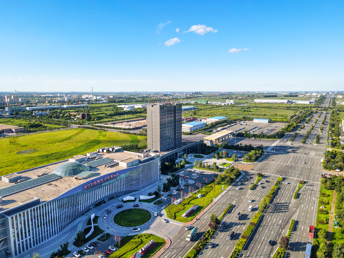鸟瞰长春兴隆综合保税区