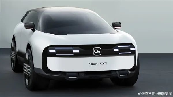 搭流媒体后视镜+隐藏式把手!奇瑞QQ概念车官图发布