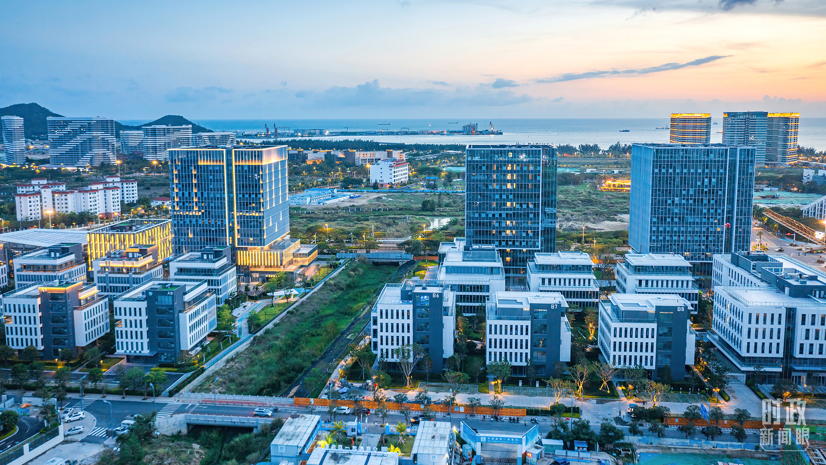 △三亚崖州湾科技城。(图/视觉中国)