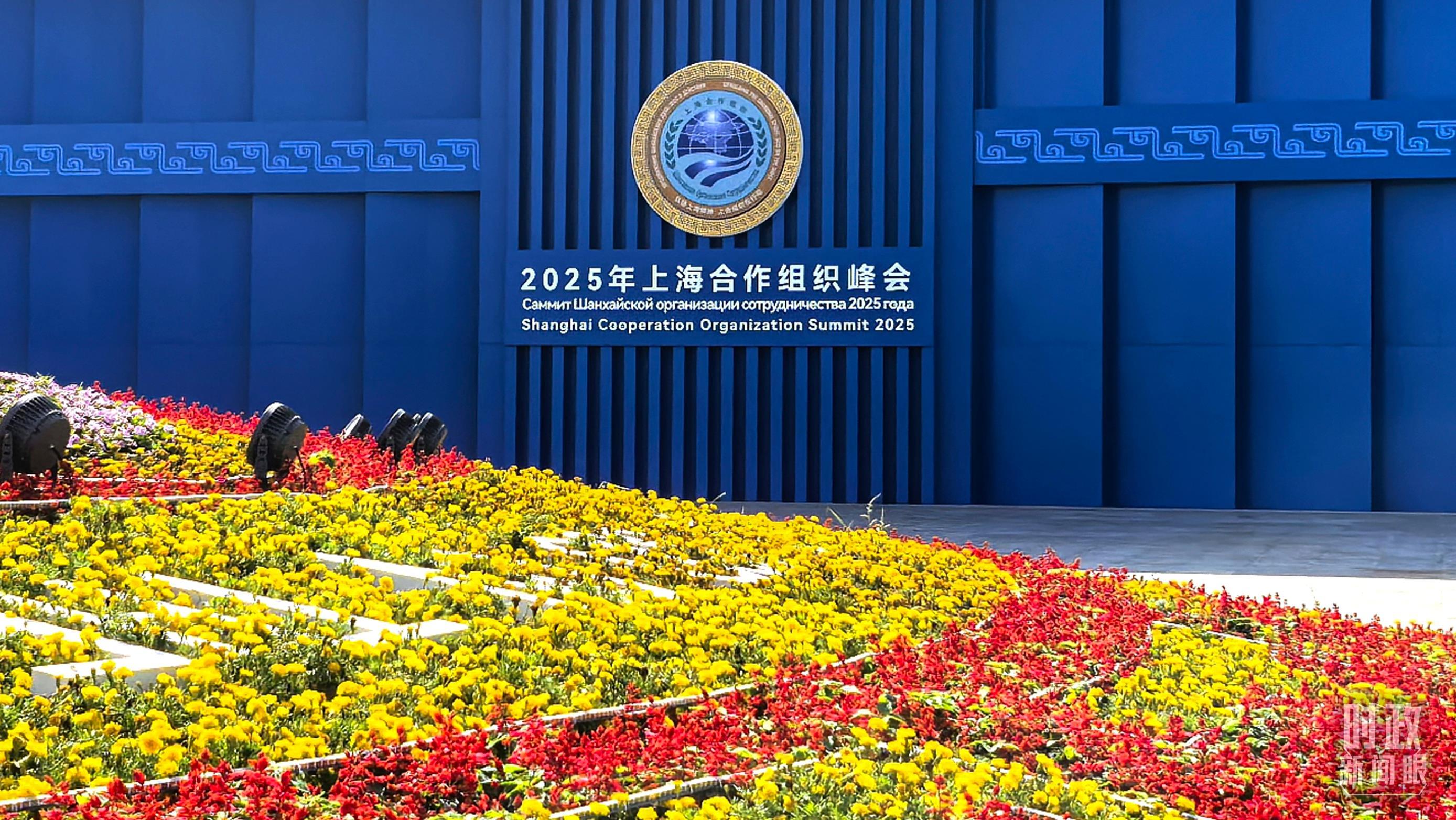 △天津梅江会展中心。（总台央视记者范凯拍摄）