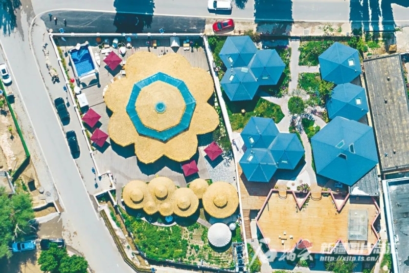 “晃晃村”旅游基地。伊犁融媒体中心供图