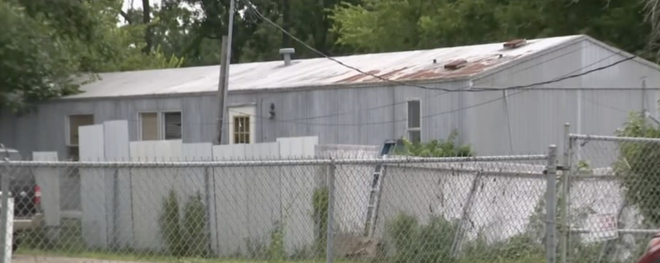 ▲受害者被关的移动房屋