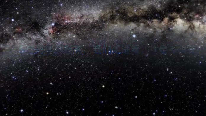 5亿光年的距离，我们走进看，这星系很美