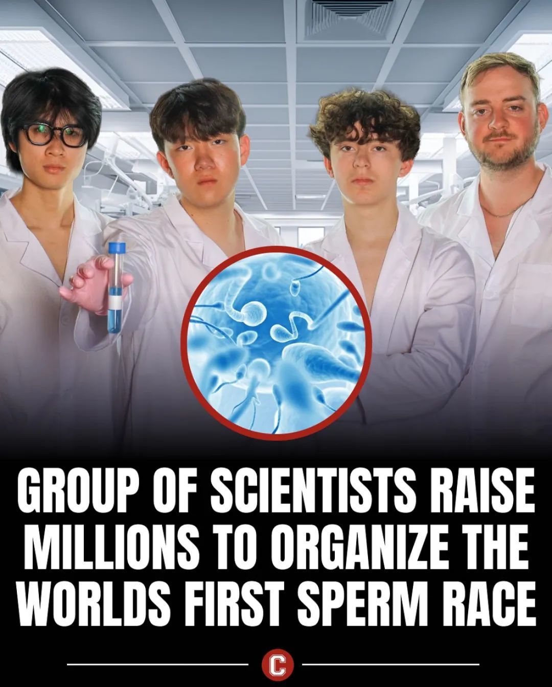 全球首场精子竞速大赛,生物界自己的F1