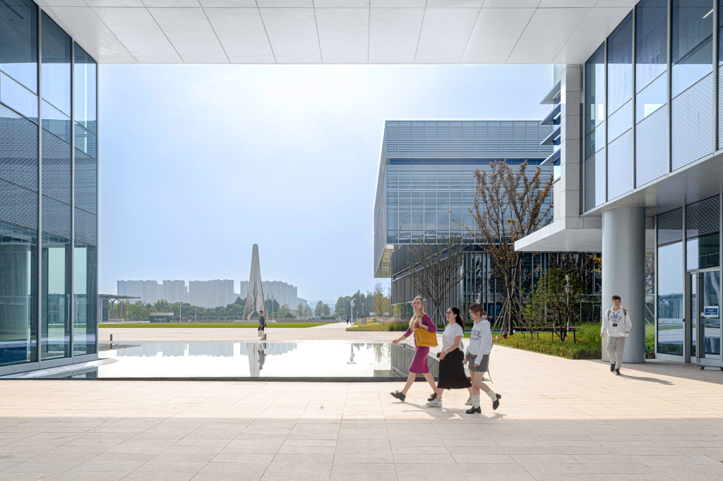 昆山杜克大学校园一景