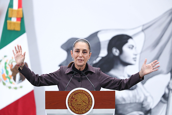 墨西哥总统辛鲍姆 视觉中国