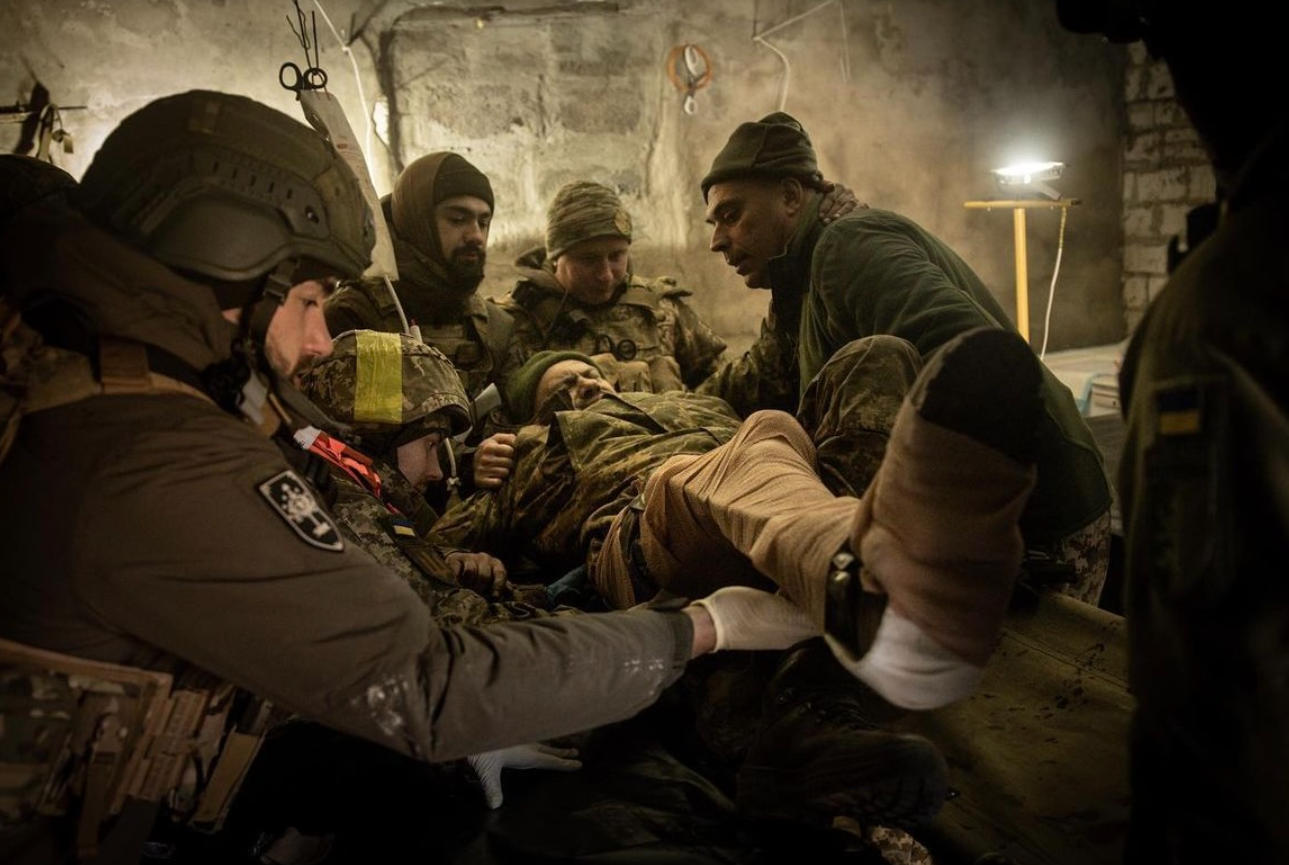 乌克兰受伤士兵