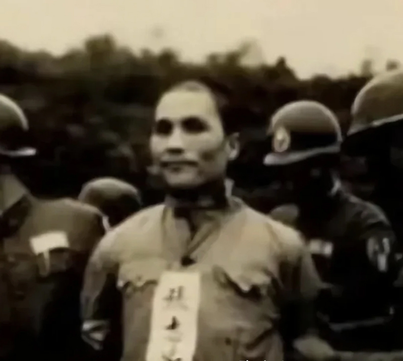 张志忠烈士就义前