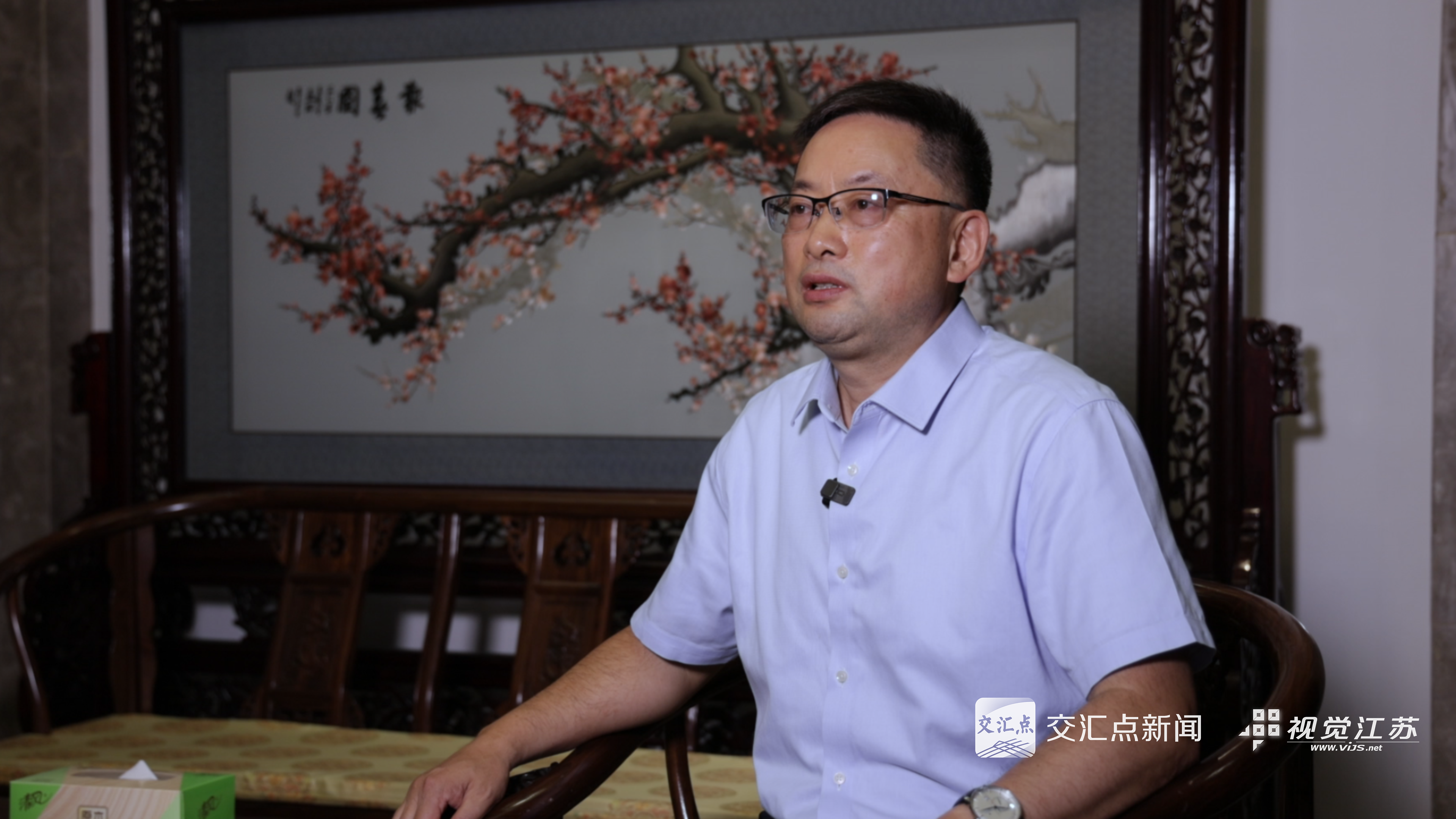 江苏省档案馆宣传教育处处长、一级调研员叶明虎