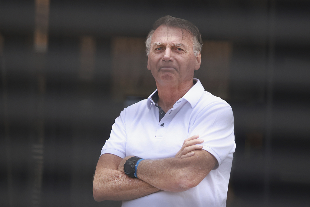 △巴西前总统博索纳罗(资料图)