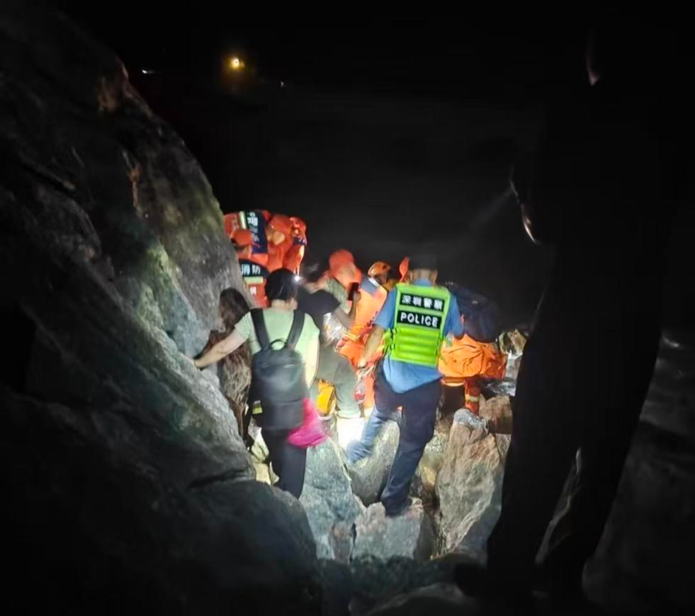 ▲救援现场 受访者供图