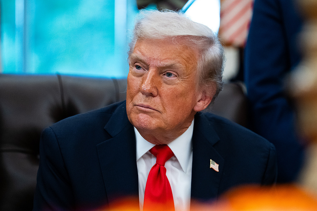 特朗普 视觉中国 图