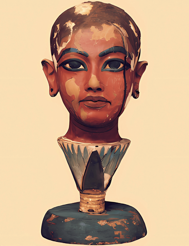 莲上儿童——图坦卡蒙