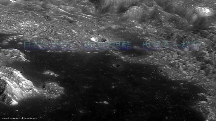 月球的背面，看起来很酷，也很不一样啊