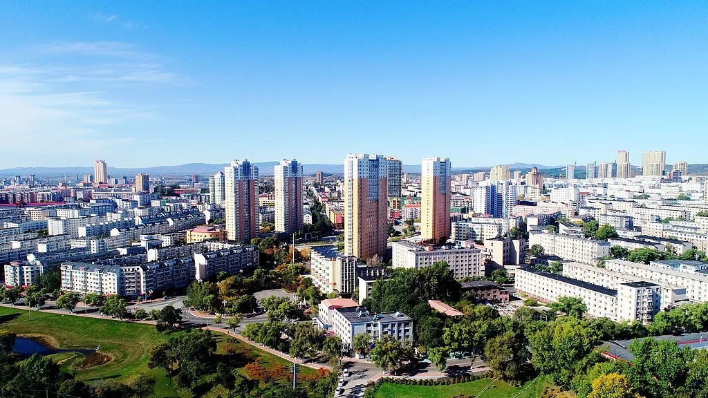 鹤岗城市风光 图/视觉中国