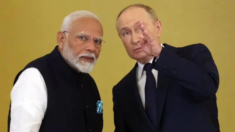 普京此次访问,具有很强的风向标意味(资料图)