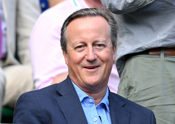 英国前首相卡梅伦 视觉中国