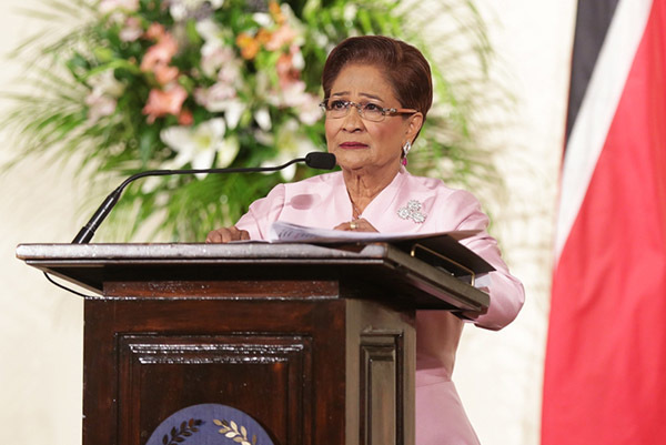 特立尼达和多巴哥总理卡姆拉·佩萨德-比塞萨尔 IC photo