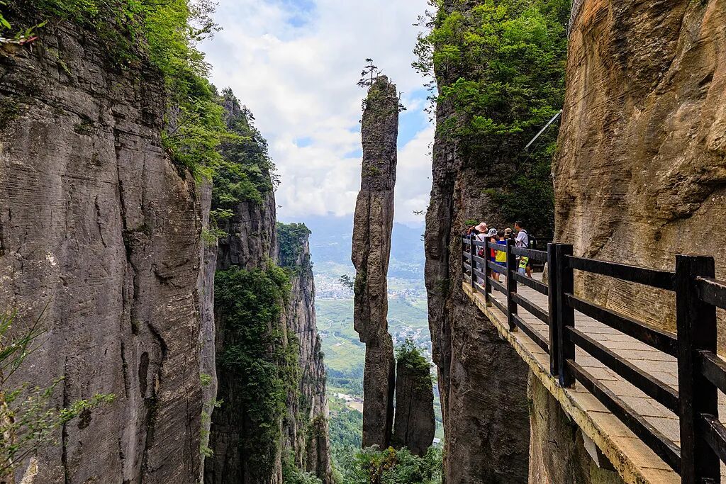 恩施大峡谷风光 图/视觉中国