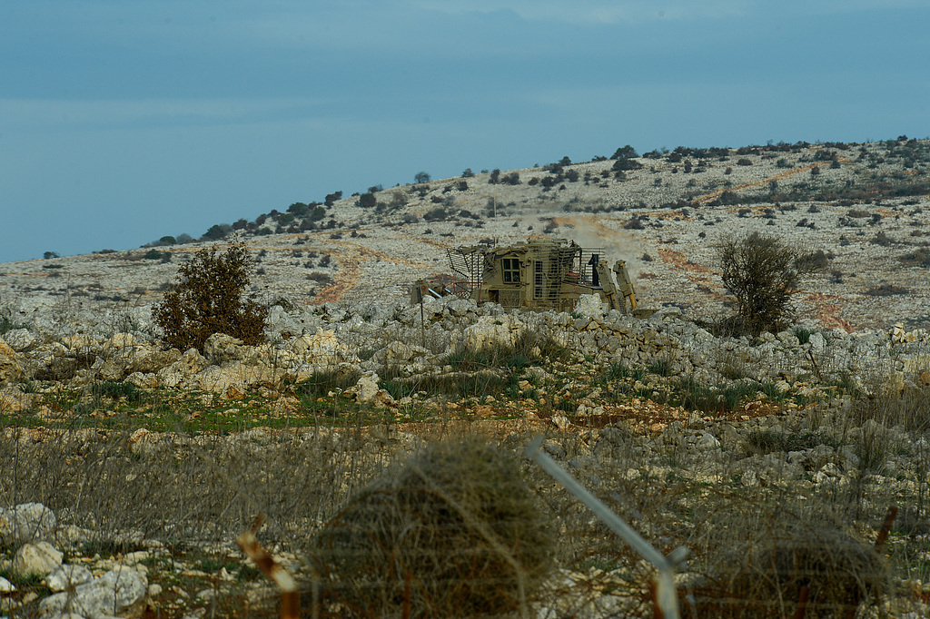 △黎以邊境附近(資料圖)