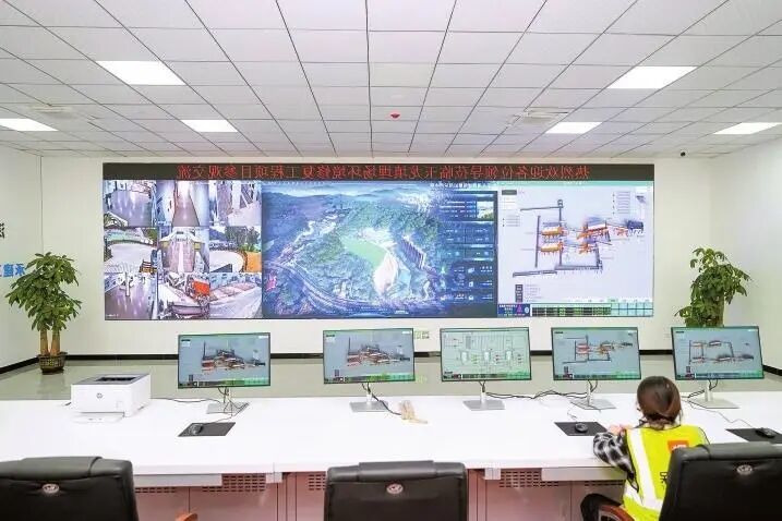 智慧监测系统。