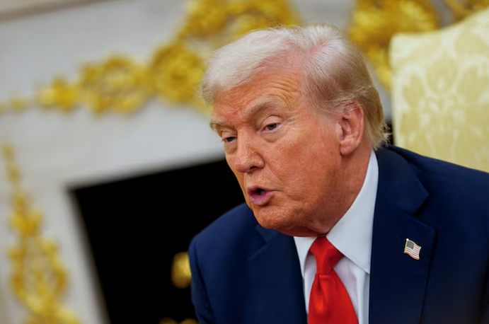 美国总统特朗普,资料图 图源:英媒