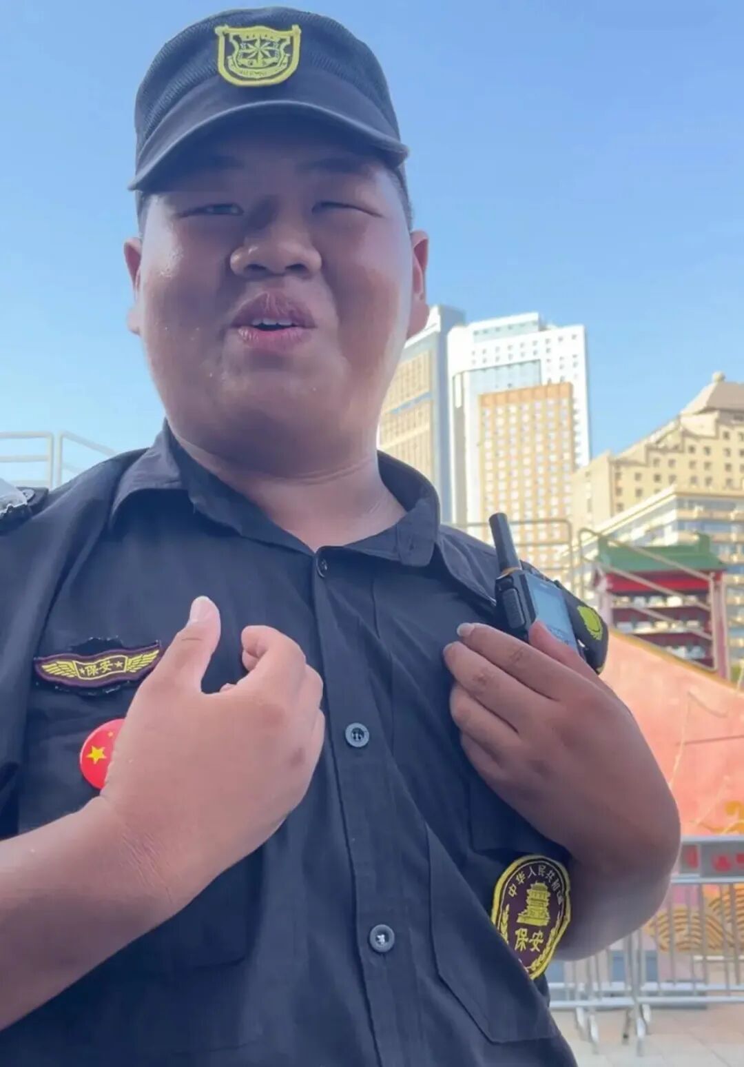 ▲保安小張 圖/極目新聞