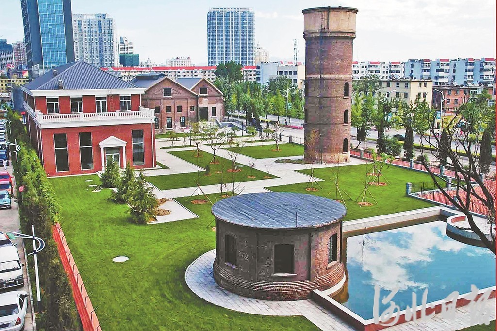 秦皇岛市玻璃博物馆外景。河北日报资料片