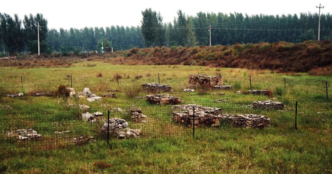 邺南城遗址收集的旧瓦 摄影/本刊记者 倪伟