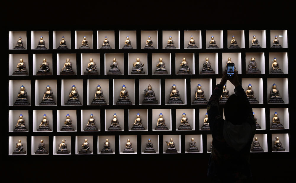 2023年/“祥开万象——故宫与西藏文物联展”/摄影:金良快