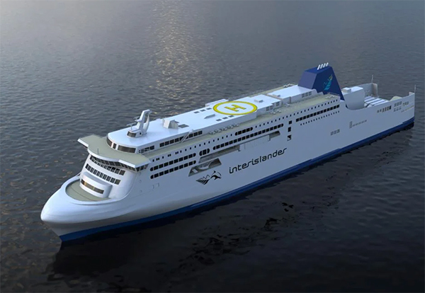 韩国现代尾浦造船厂新船概念图 新西兰国营铁路公司KiwiRail