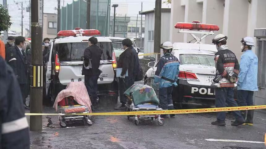 18日,日本青森市发生一起凶杀案,父母被儿子捅数十刀杀害。图自日媒
