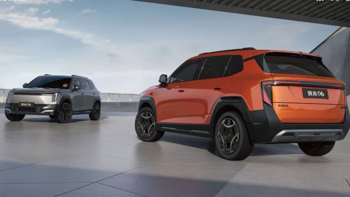 东风纳米 06 首秀,小车大空间,10 万元级就有天地门