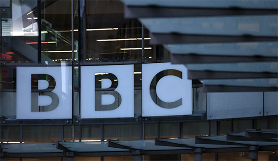 12月15日,英国BBC大楼外景 金融时报