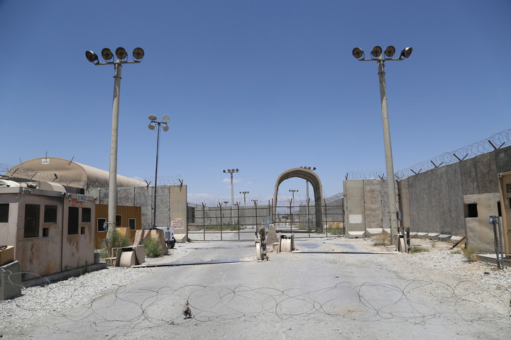△巴格拉姆空軍基地(資料圖)