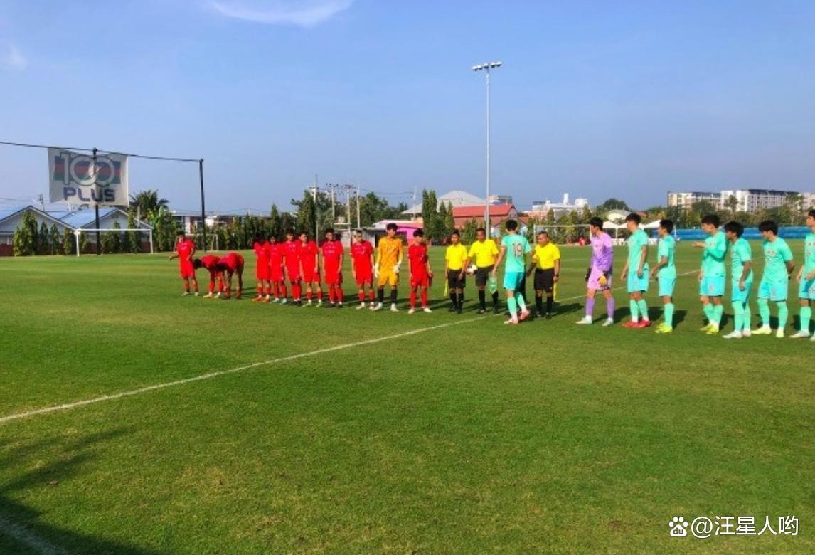 4-0！国足U20大胜泰国球队，U20亚洲杯即将来袭，首战卡塔尔U20