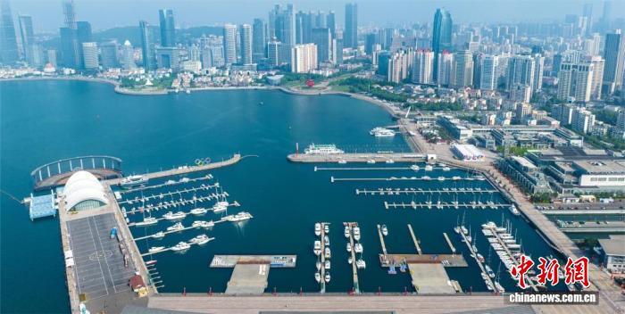 青岛市奥帆海洋文化旅游区。（资料图）青岛市文旅局供图