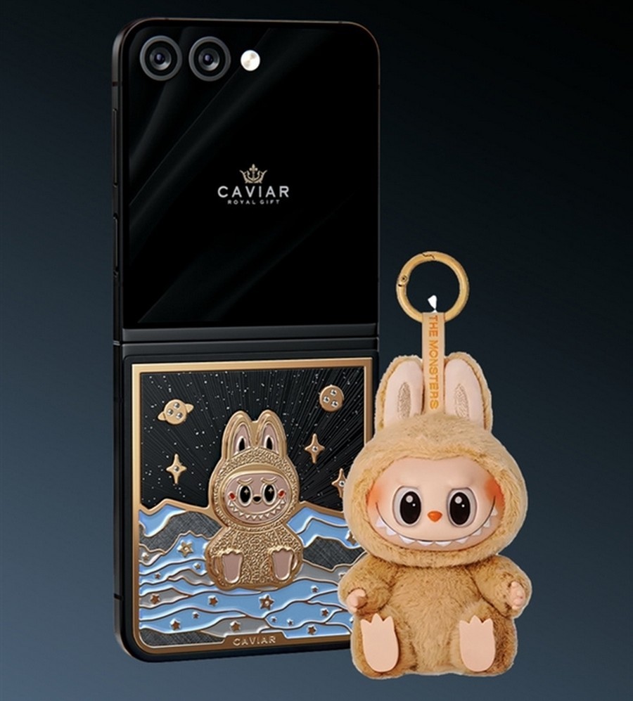 最贵“Labubu”周边,售价8万元!三星Galaxy Z Fold 7定制版
