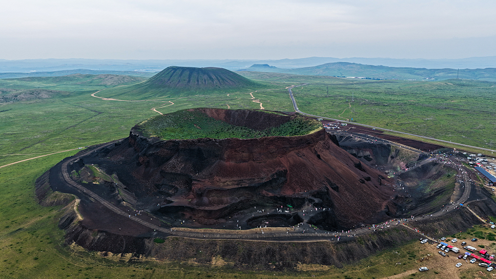 乌兰哈达火山群。视觉中国 资料图
