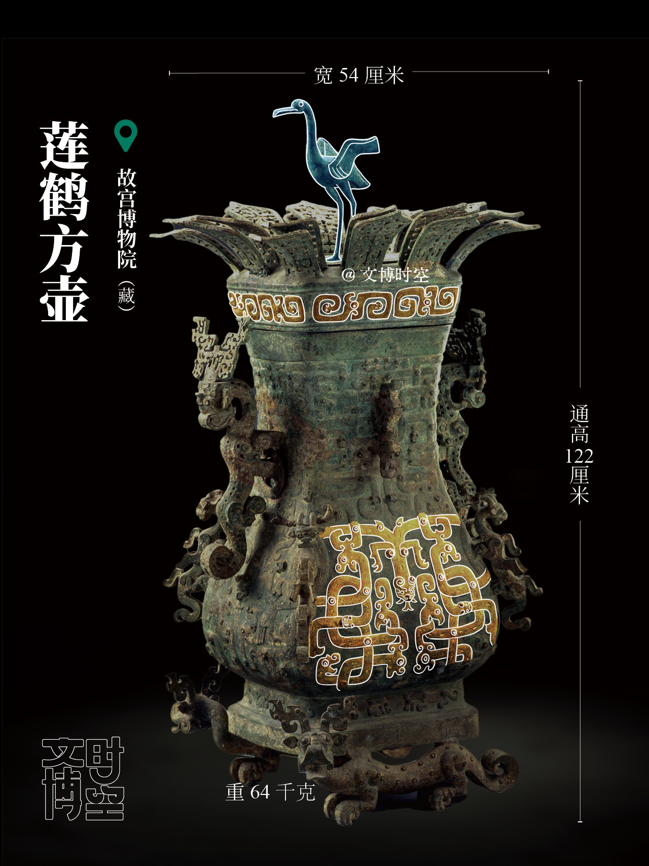中国古美術品·古青銅器・青銅の美・鳳鳥紋爵杯・文房置物·風水開運・金運・財運UP 展翅欲飞：青铜器上的凤鸟纹｜读懂青铜器_凤凰网
