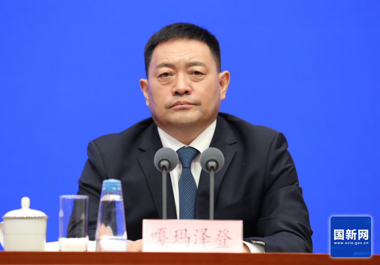 ▲西藏自治区党委副书记、自治区主席嘎玛泽登 图据国新网