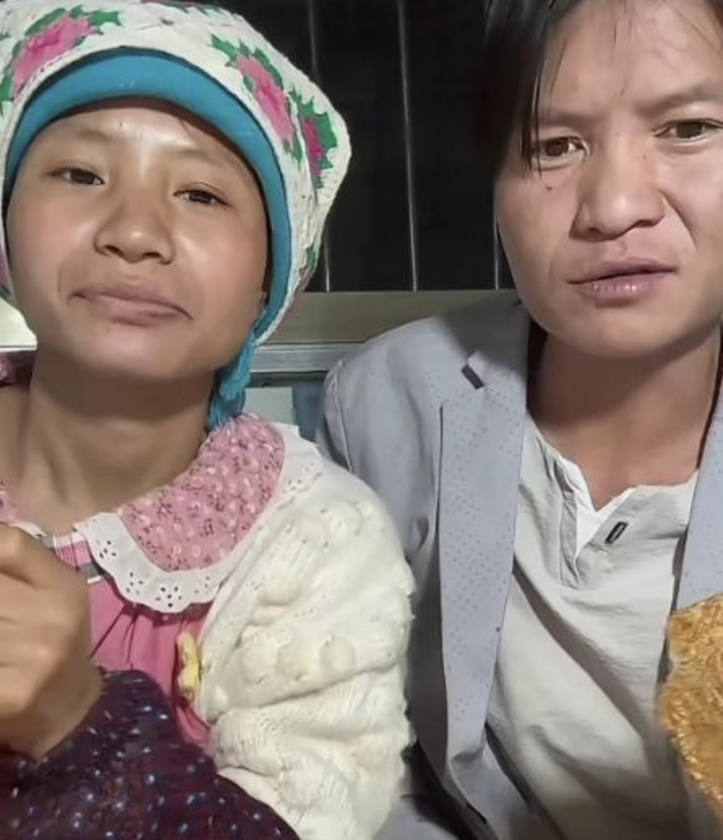 小英与丈夫“上拉如”