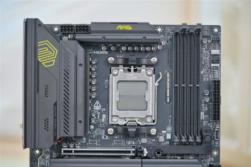 微星 MAG B850M MORTAR WIFI迫击炮主板评测:BIOS三大优化、教科书式的硬软结合