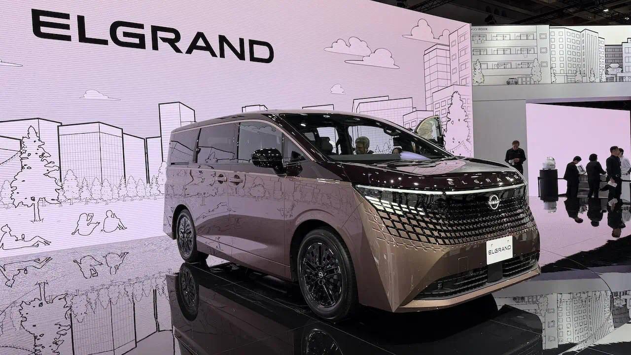 ▲日产第四代Elgrand MPV
