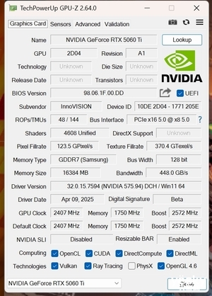 甜点级性价比双雄 映众RTX 5060 Ti 8GB/16GB曜夜显卡评测