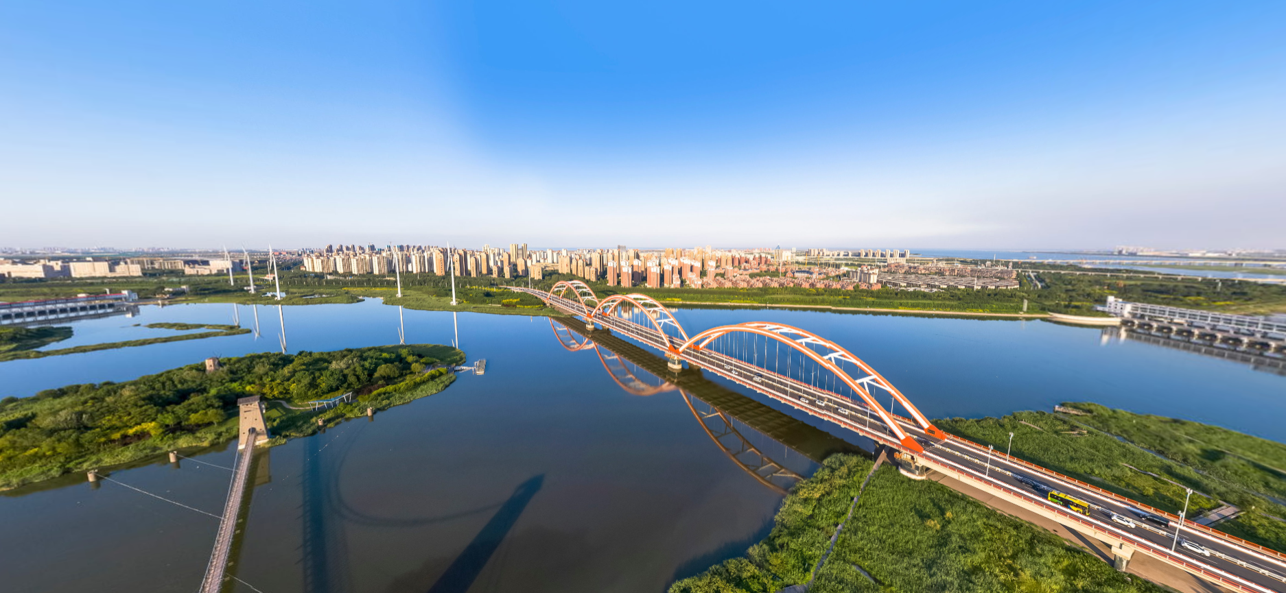 中新天津生态城（图源：中新天津生态城管理委员会官网）