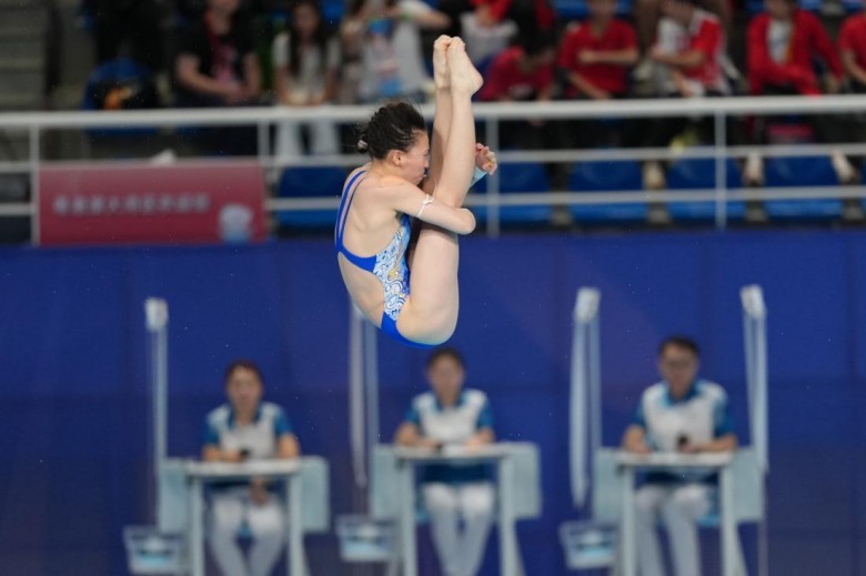 十五运会丨陈芋汐圆梦全运会:拼尽全力,跳好每一跳