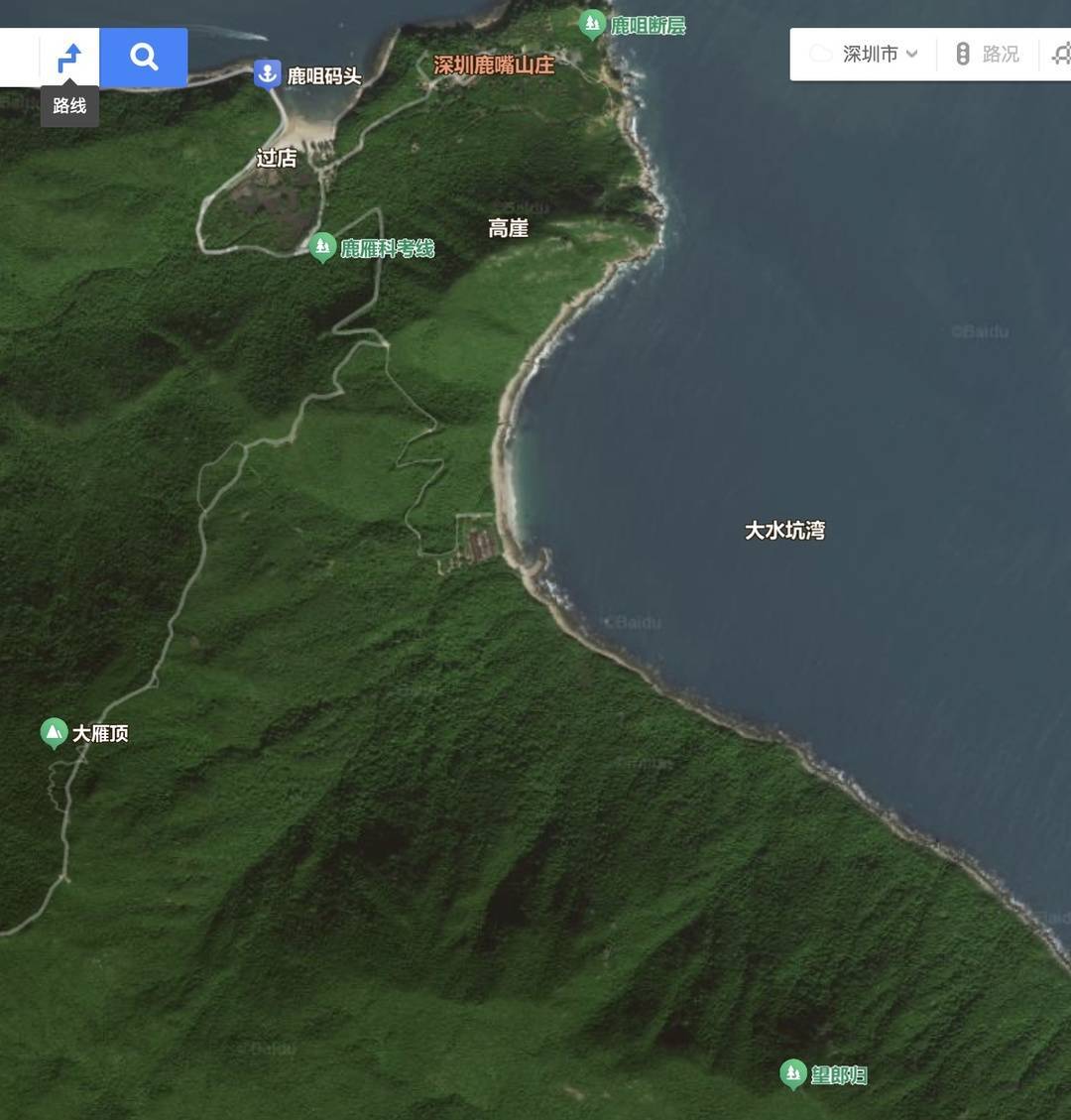 男子最终出现的地方在大水坑